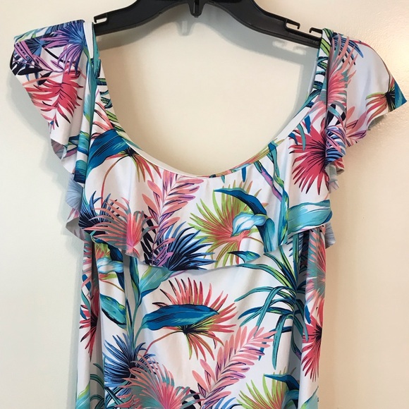 Tommy Bahama Frondsferdi Ruffle Spa Dress - Picture 4 of 11